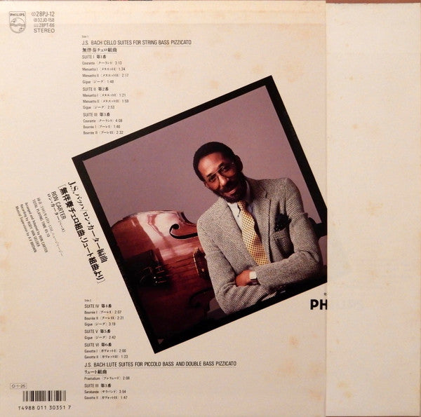 Ron Carter - Plays Bach (LP, Album)