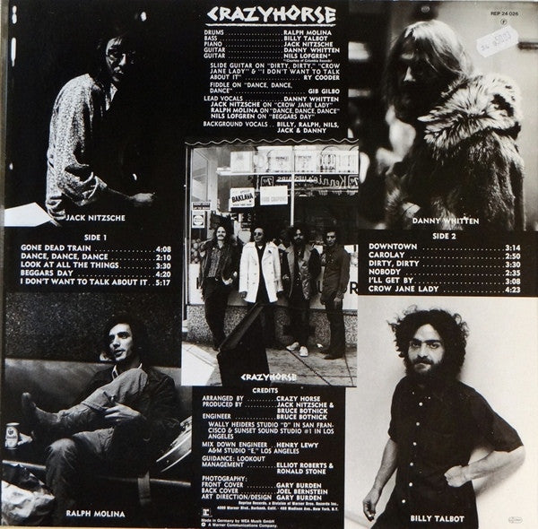 Crazy Horse - Crazy Horse (LP, Album, RE)