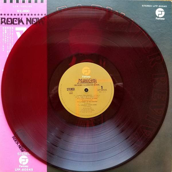 Creedence Clearwater Revival - Mardi Gras (LP, Album, Red)