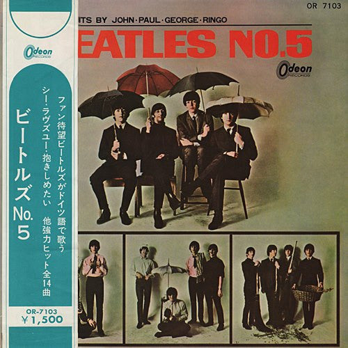 The Beatles - Beatles No. 5 (LP, Comp, Mono, Red)