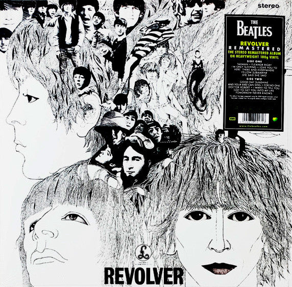 The Beatles - Revolver (LP, Album, RE, RM, 180)