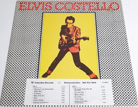 Elvis Costello - My Aim Is True (LP, Album, Promo)