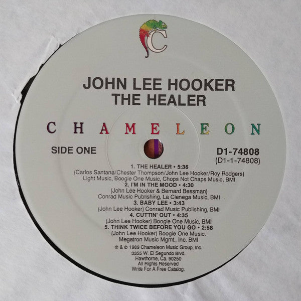 John Lee Hooker - The Healer (LP, Album)