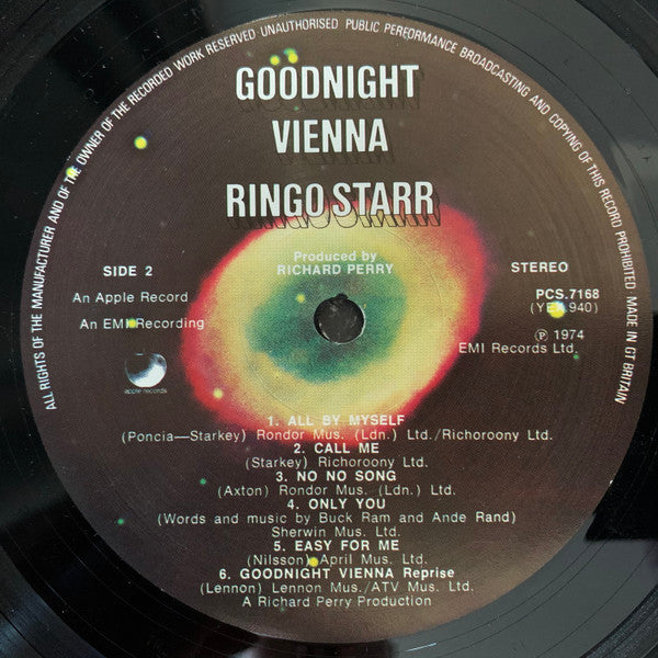 Ringo Starr - Goodnight Vienna (LP, Album)