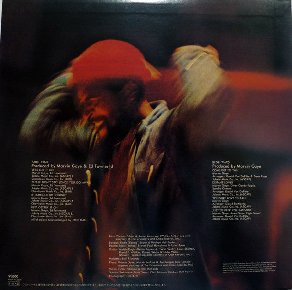 Marvin Gaye - Let's Get It On (LP, Album, RE)