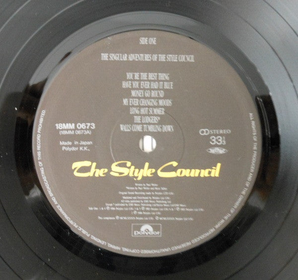The Style Council - The Singular Adventures Of The Style Council(LP...