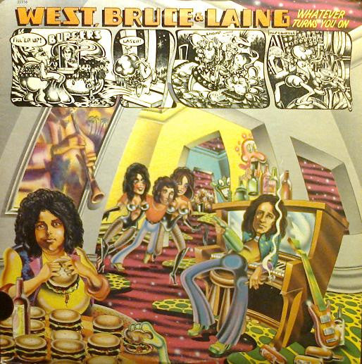 West, Bruce & Laing - Whatever Turns You On (LP, Album)