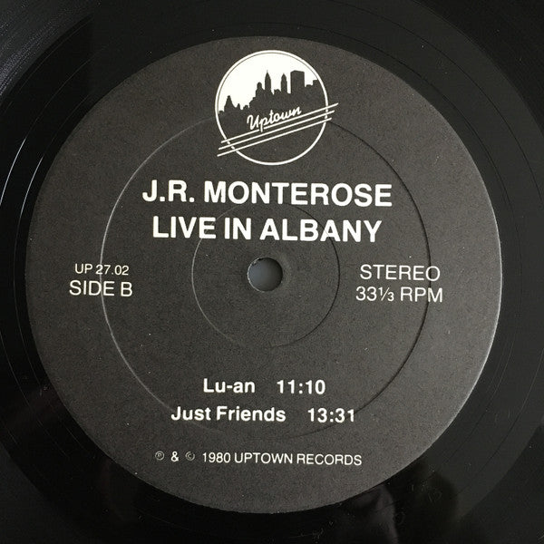 J.R. Monterose - Live In Albany (LP, Album)