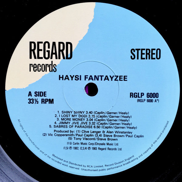 Haysi Fantayzee - Battle Hymns For Children Singing (LP, Album)