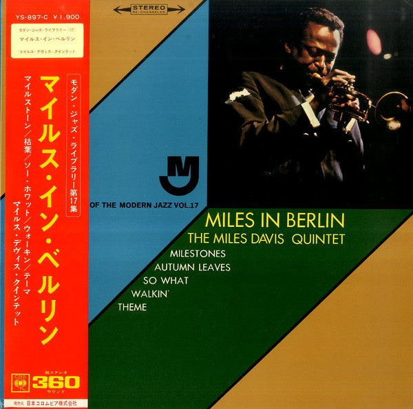 The Miles Davis Quintet - Miles In Berlin (LP, Album)