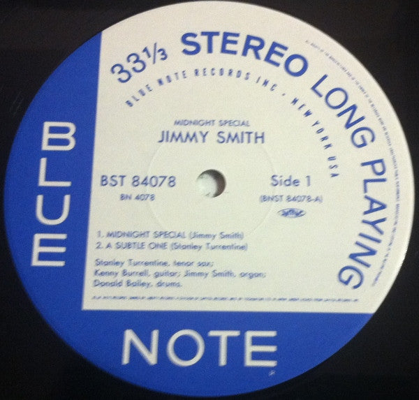 Jimmy Smith - Midnight Special (LP, Album, Ltd, RE)