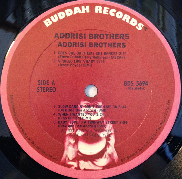 Addrisi Brothers - Addrisi Brothers (LP, Album)