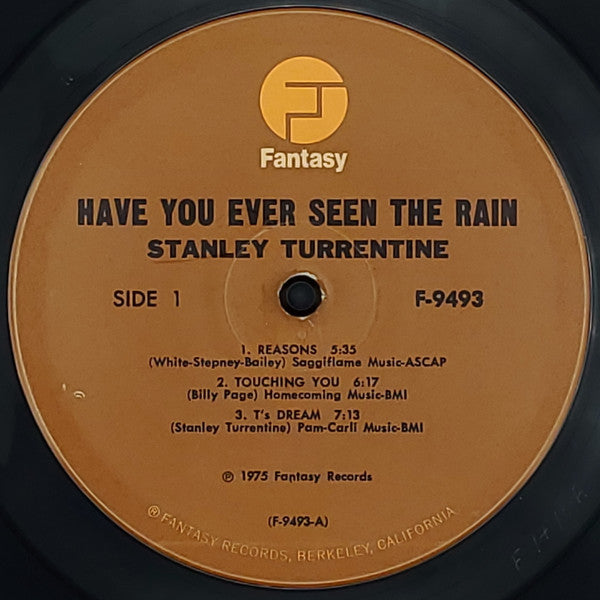 Stanley Turrentine - Have You Ever Seen The Rain (LP, Album, Gat)