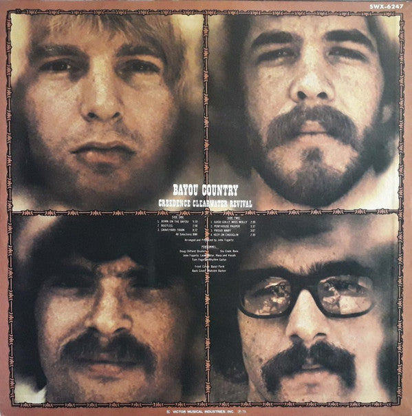 Creedence Clearwater Revival - Bayou Country (LP, Album, RE)
