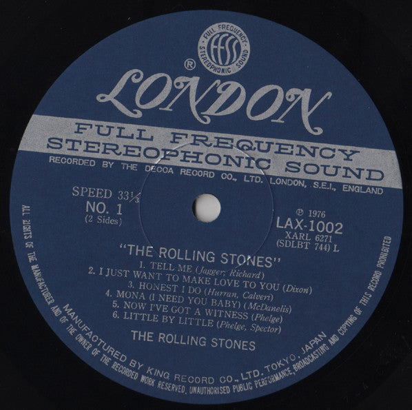 The Rolling Stones - The Rolling Stones (LP, Album, RE)