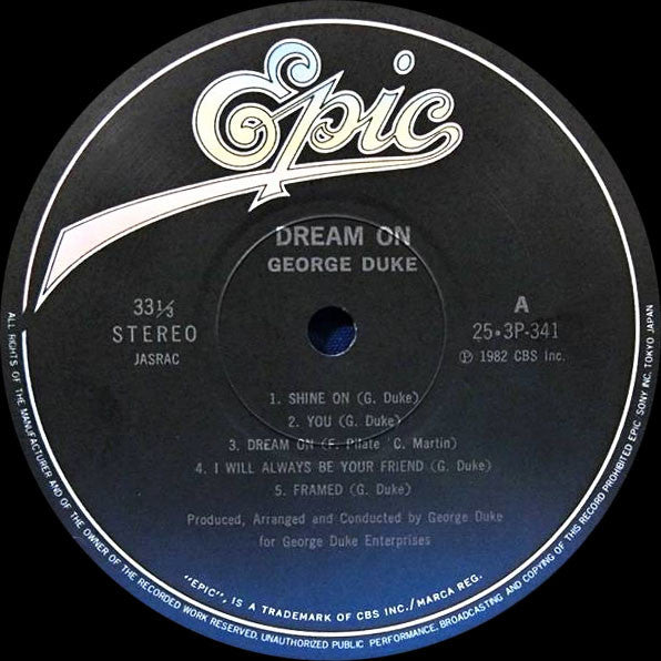 George Duke - Dream On (LP, Album)