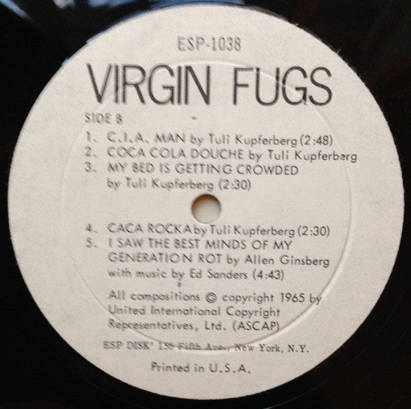 The Fugs - Virgin Fugs (LP, Album)