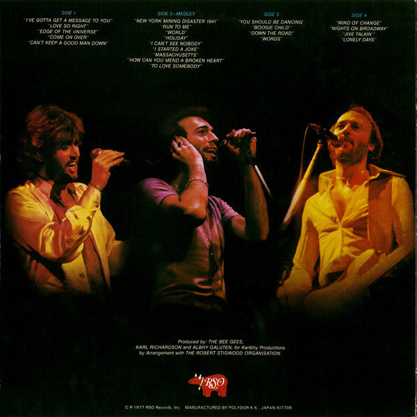 Bee Gees - Here At Last.. Bee Gees ...Live (2xLP, Album)