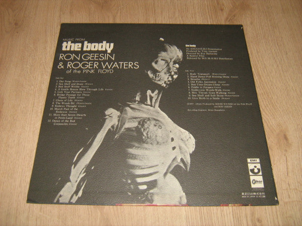 Ron Geesin & Roger Waters - Music From The Body (LP, Album)