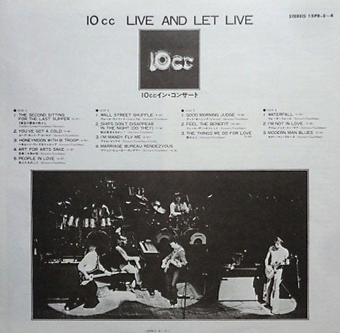 10cc - Live And Let Live (2xLP, Album, RE, Gat)