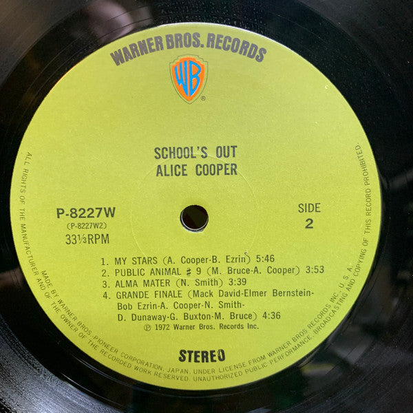 Alice Cooper - School's Out (LP, Album)