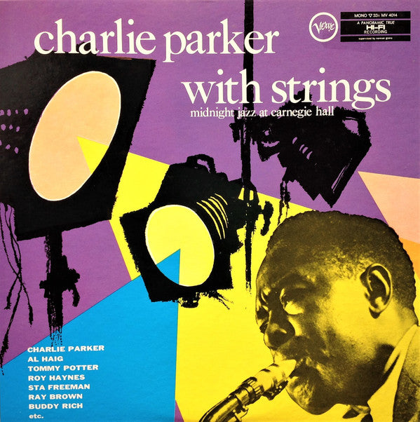 Charlie Parker With Strings - Midnight Jazz At Carnegie Hall(LP, Al...