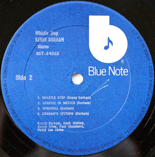 Kenny Dorham - Whistle Stop (LP, Album, RE)