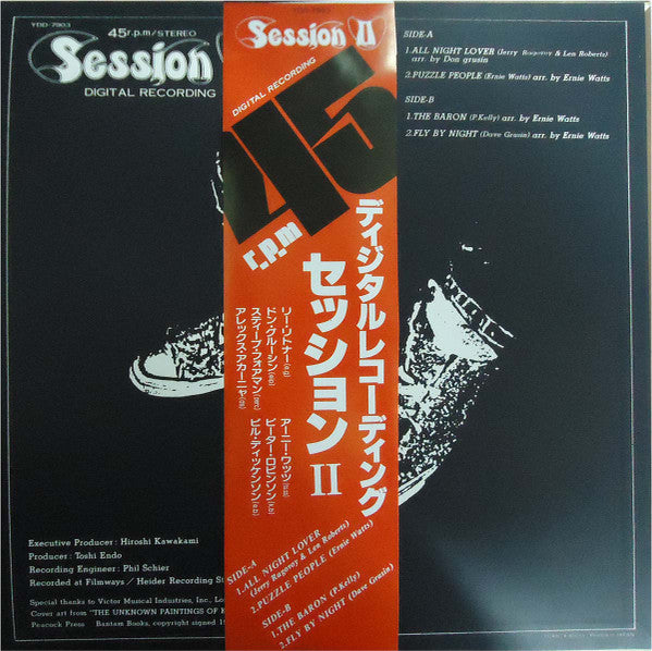 Session II - Session II (12"", Promo, Blu)