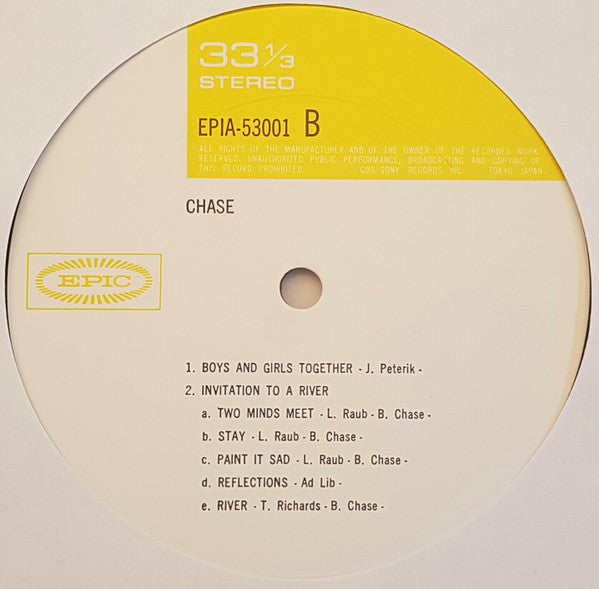 Chase (5) - Chase (LP, Album)