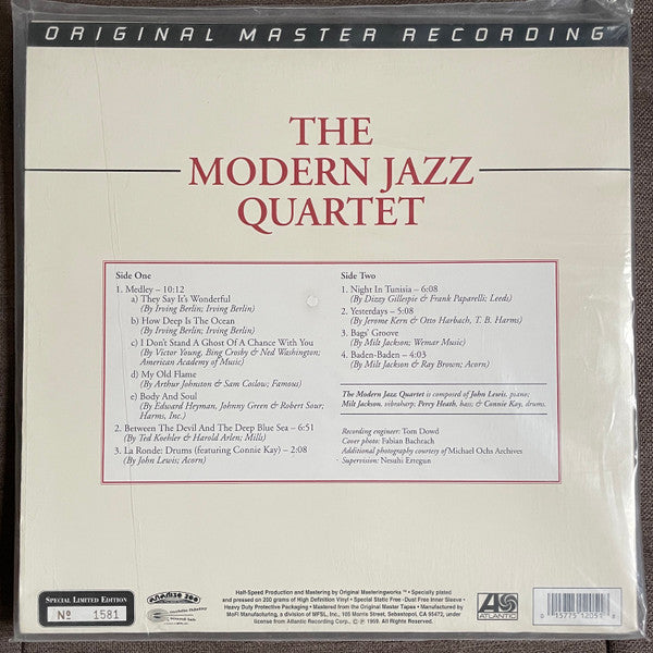 The Modern Jazz Quartet - The Modern Jazz Quartet(LP, Album, Ltd, N...