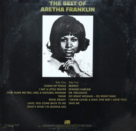 Aretha Franklin - The Best Of Aretha Franklin (LP, Comp)