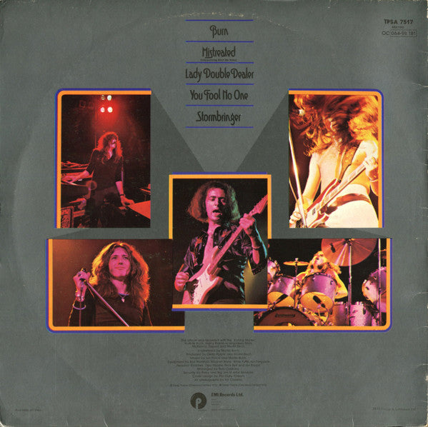 Deep Purple - Made In Europe (LP, Album, Gat)