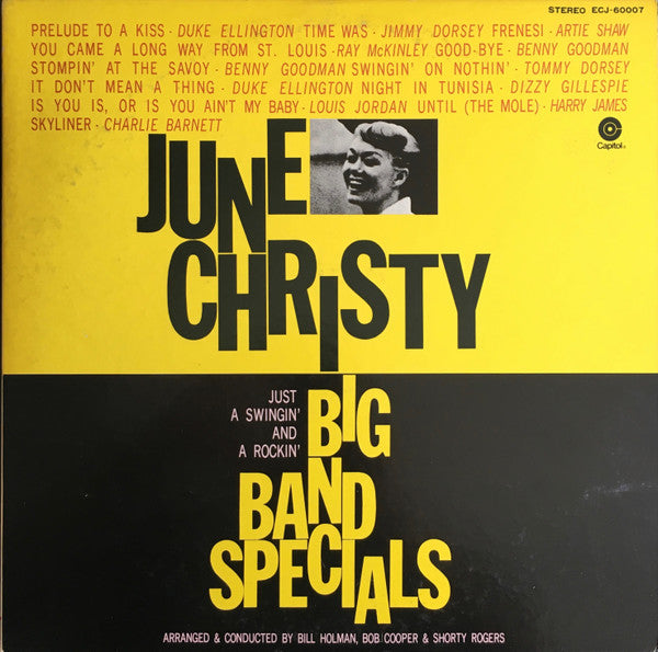June Christy - Big Band Specials (LP, Album, RE)