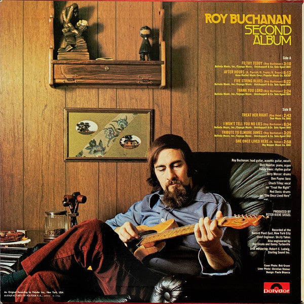 Roy Buchanan - Second Album (LP, Album, RE)