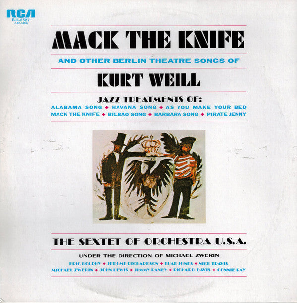 The Sextet Of Orchestra U.S.A. - Mack The Knife And Other Berlin Th...