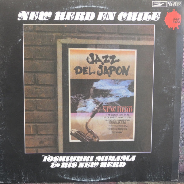 Toshiyuki Miyama & The New Herd - New Herd En Chile (LP, Album)
