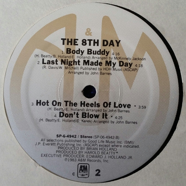 The 8th Day - The 8th Day (LP, Album, C)