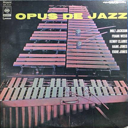 Milt Jackson - Opus De Jazz(LP, Album, Mono)