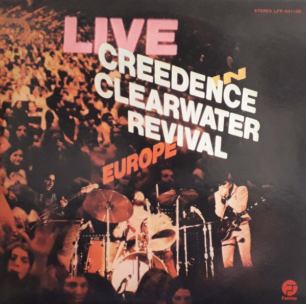 Creedence Clearwater Revival - Live In Europe (2xLP, Album)