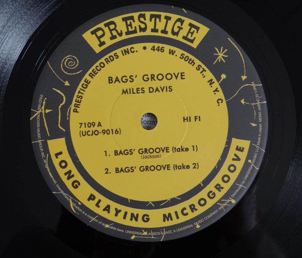 Miles Davis - Bags Groove (LP, Album, Mono, Ltd, RE, RM, 200)