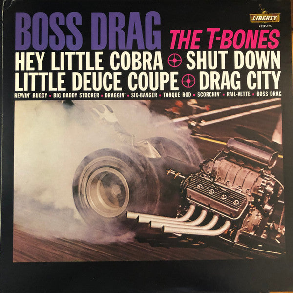 The T-Bones - Boss Drag (LP, Album, RE)