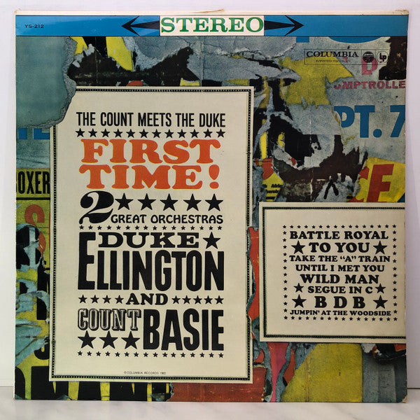 Duke Ellington - First Time! The Count Meets The Duke(LP, Album)