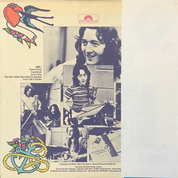 Rory Gallagher - Tattoo (LP, Album)