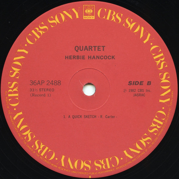 Herbie Hancock - Quartet (2xLP, Album)