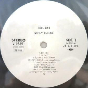 Sonny Rollins - Reel Life (LP, Album, Promo)