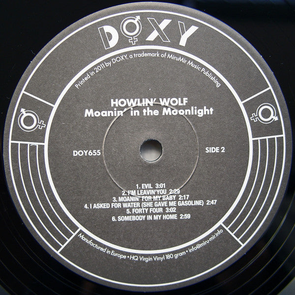 Howlin' Wolf - Moanin' In The Moonlight (LP, Album, RE, 180)
