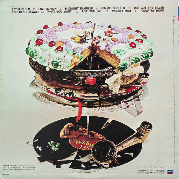 The Rolling Stones - Let It Bleed (LP, Album, RE)