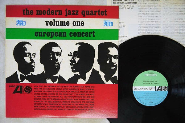 The Modern Jazz Quartet - European Concert: Volume One (LP, Album, RE)
