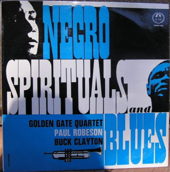 The Golden Gate Quartet - Negro Spirituals And Blues(LP, Album)