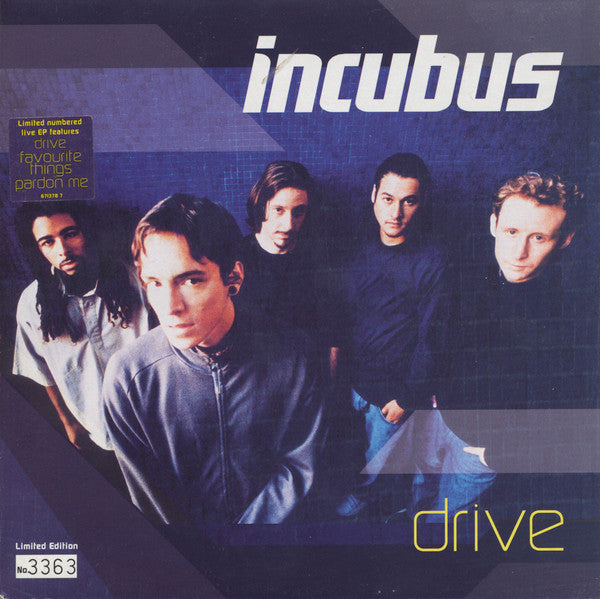 Incubus (2) - Drive (7"", EP, Ltd, Num)